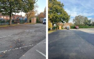 Community teamwork transforms Ashgate Specialist Support Primary School’s car park