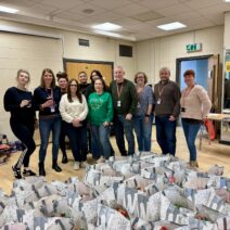 Over 200 households receive Christmas Meals in a Bag