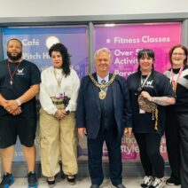 Youth team host Lord Mayor and unveil new music studio